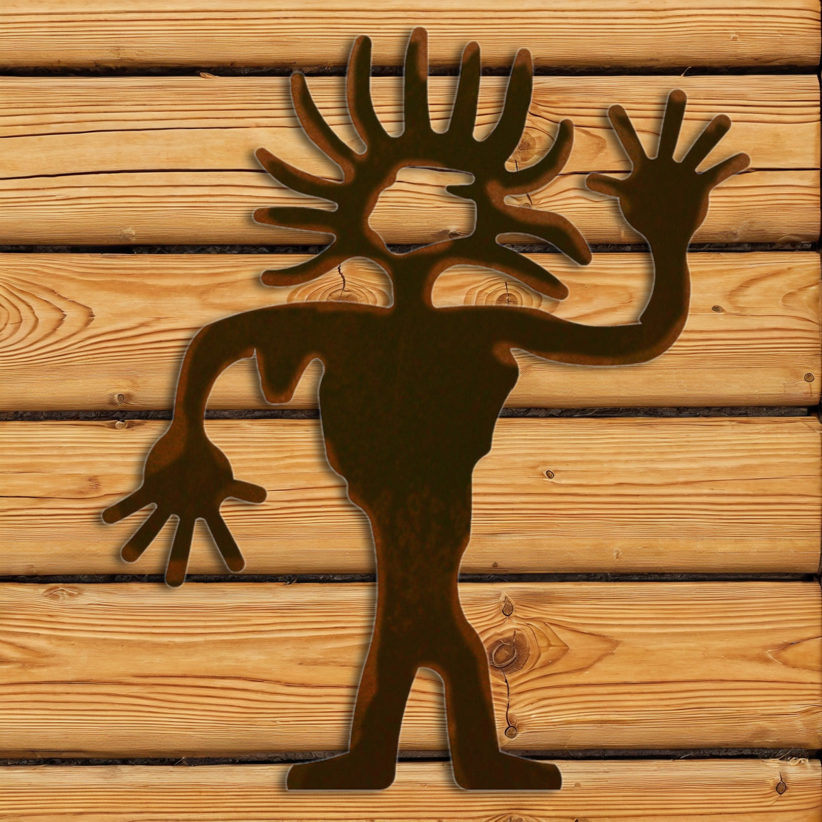 WA-3079 Sunhead Man Wall Art - 30"