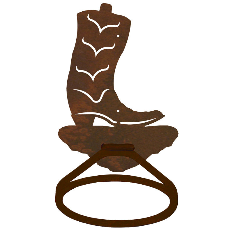 BA-8314 Cowboy Boot Towel Ring
