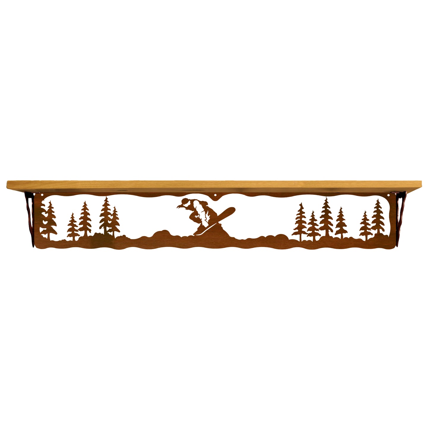 Snowboarder 42" Shelf