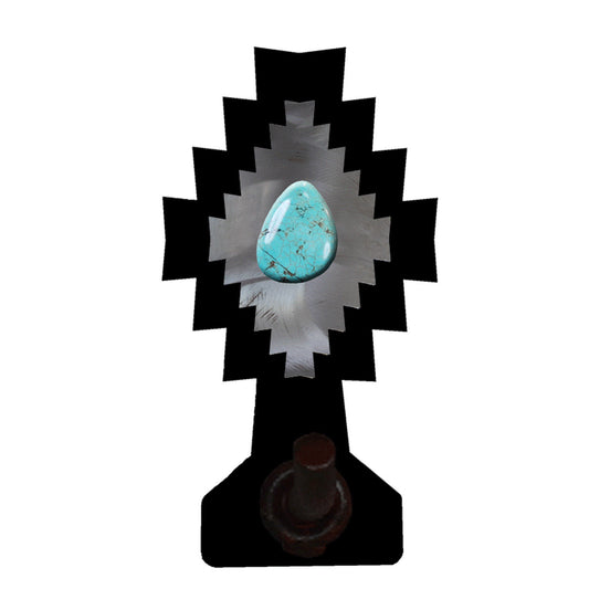 BA-8762 Desert Diamond Turquoise Robe Hook