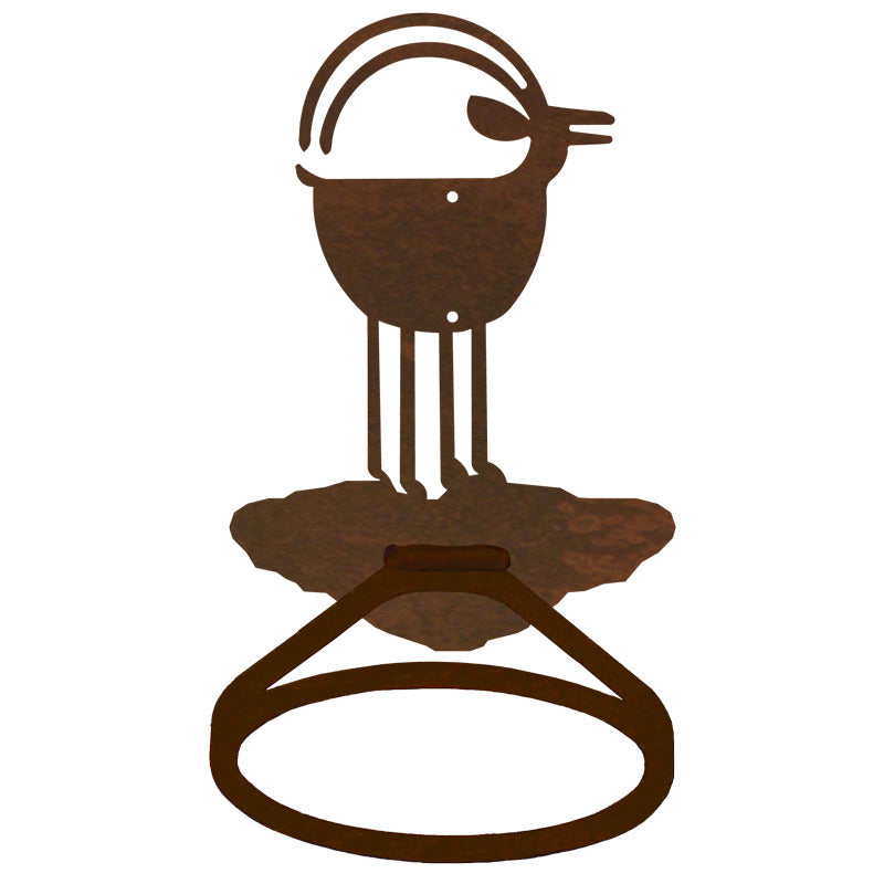 BA-8358 Ram Goat Towel Ring