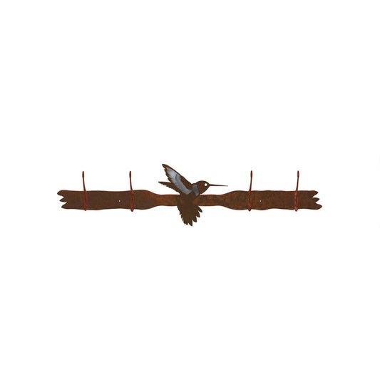 Hummingbird Burnished Four Hook