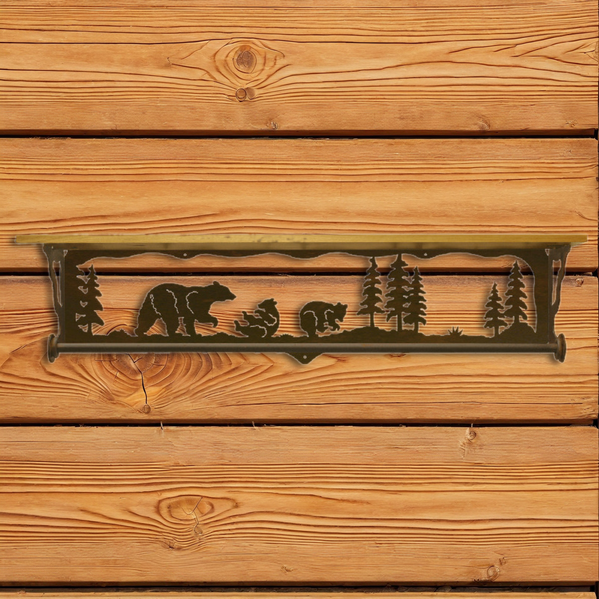 BA-3400 Bear 34" Towel Bar Shelf