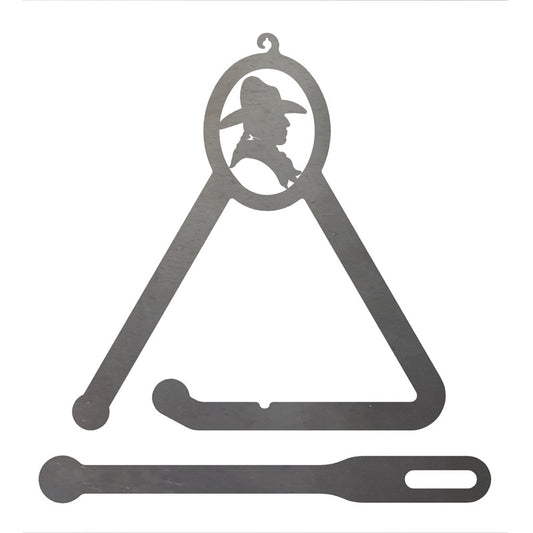 Cowboy Head Dinner Bell