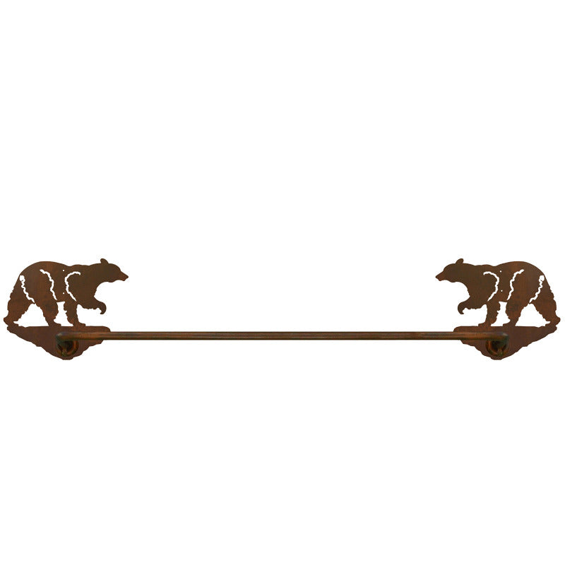 BA-8005 Black Bear Towel Bar