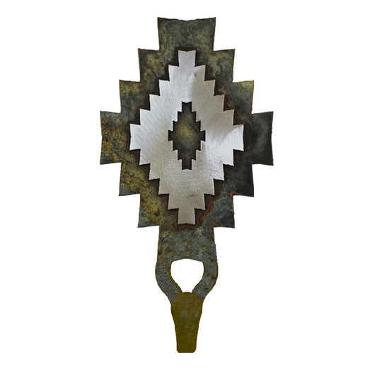Desert Diamond Large Single Coat Hook Burnished
