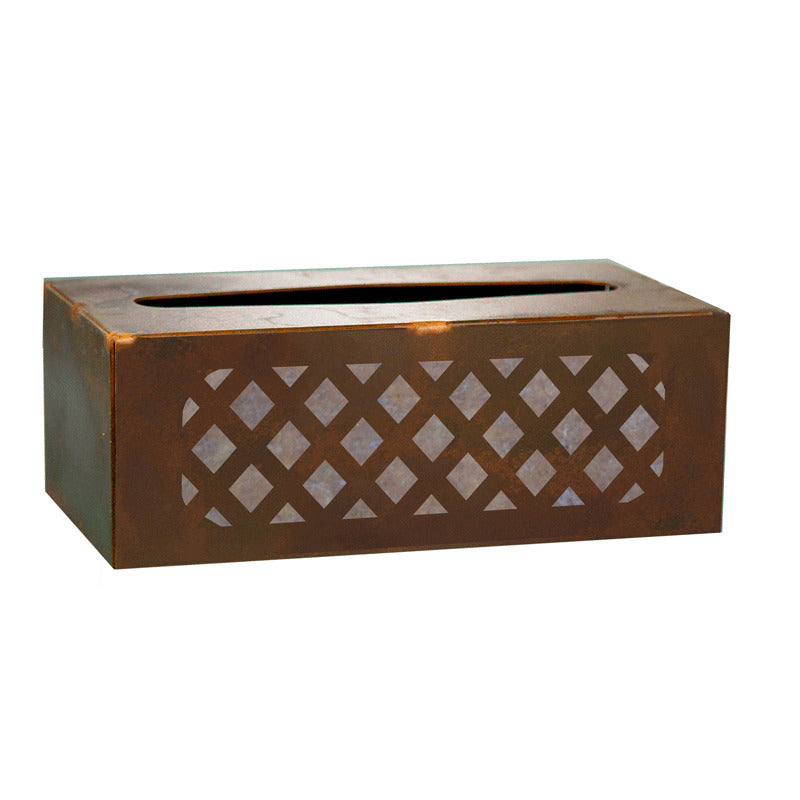 TC-9233 Lattice Rectangle Tissue Box Cover