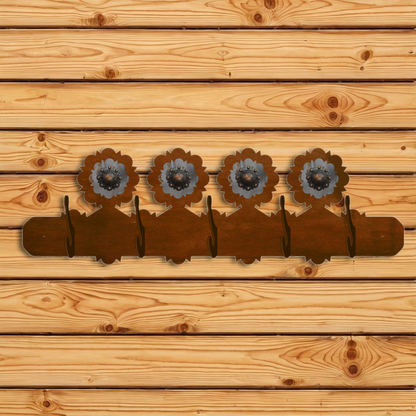 CH-5522 Copper Concho Round 5 Hook