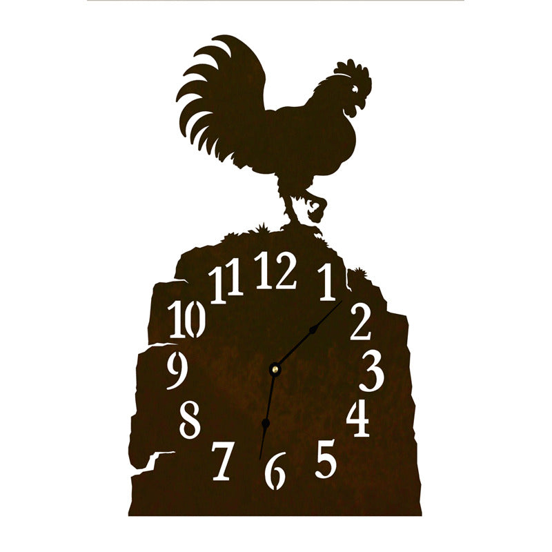 CL-7022 Rooster Table Clock