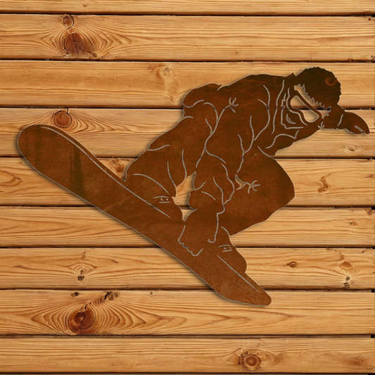 WA-3082 Snow Boarder Wall Art - 30"