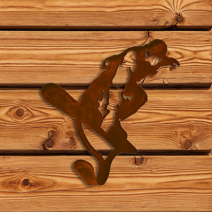 CH-5179 Snow Boarder Single Coat Hook