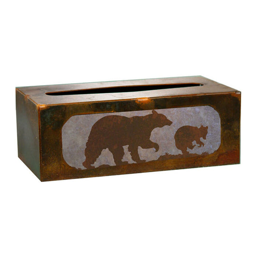 TC-9200 Bear Rectangle Tissue Box Cover