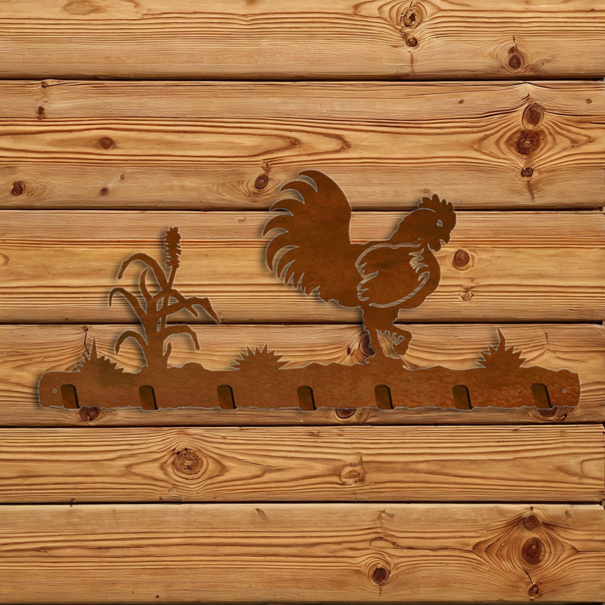 KC-2116 Rooster Key Chain Holder