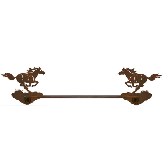 Wild Horse Hand Towel Bar