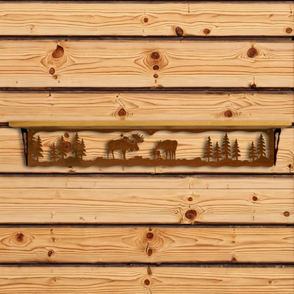 SW-8032 Moose Family 42" Shelf