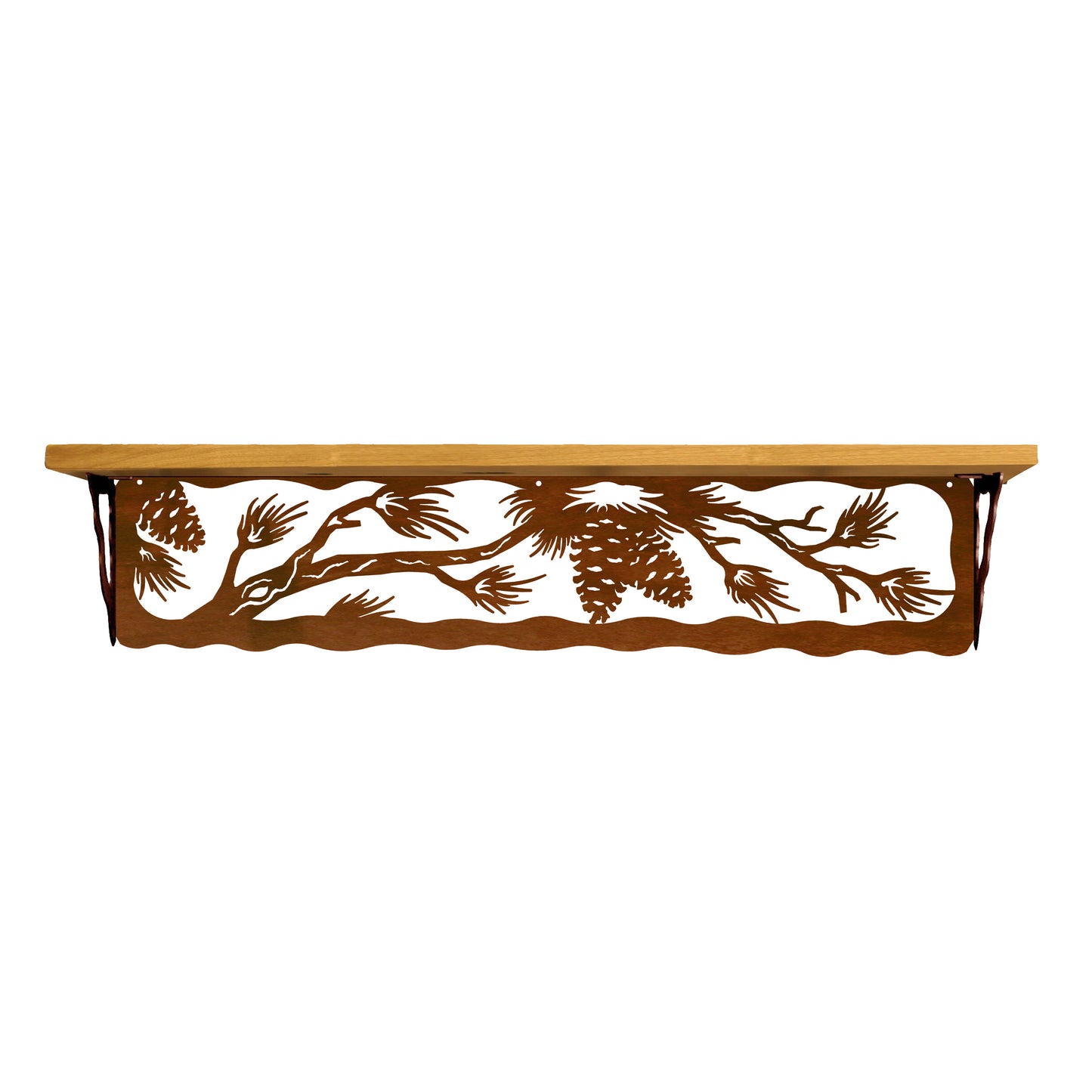 Pine Cone 34" Shelf