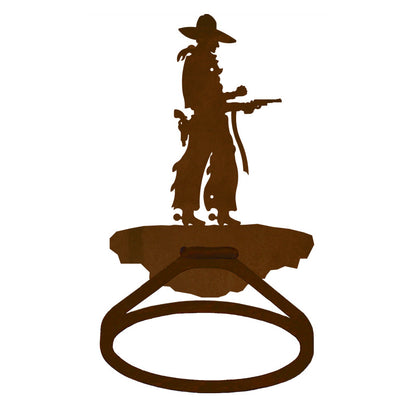BA-8154 Pistol Cowboy Tissue Holder