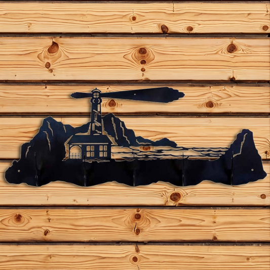 CH-6560 Lighthouse Scenic Five Hook