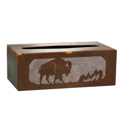 TC-9212 Buffalo Rectangle Tissue Box Cover
