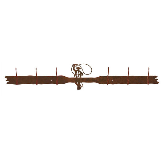 Roping Cowboy Six Hook