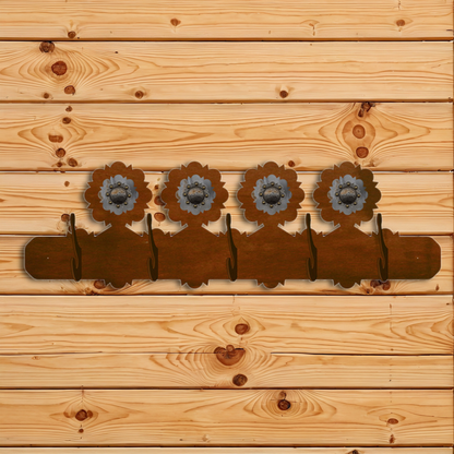 CH-5524 Silver Concho Round 5 Hook