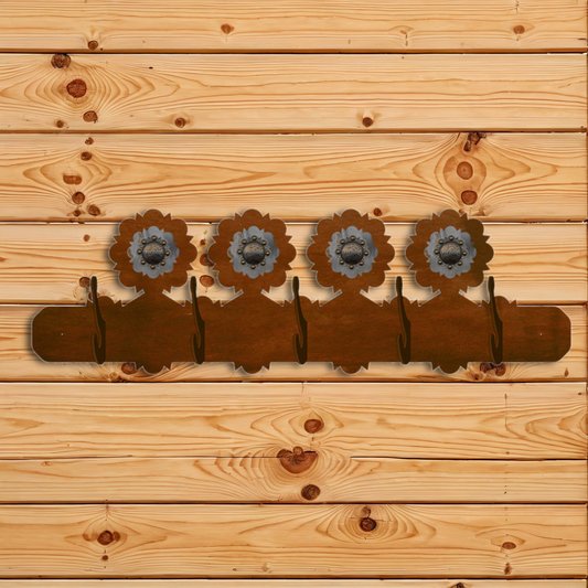 CH-5524 Silver Concho Round 5 Hook