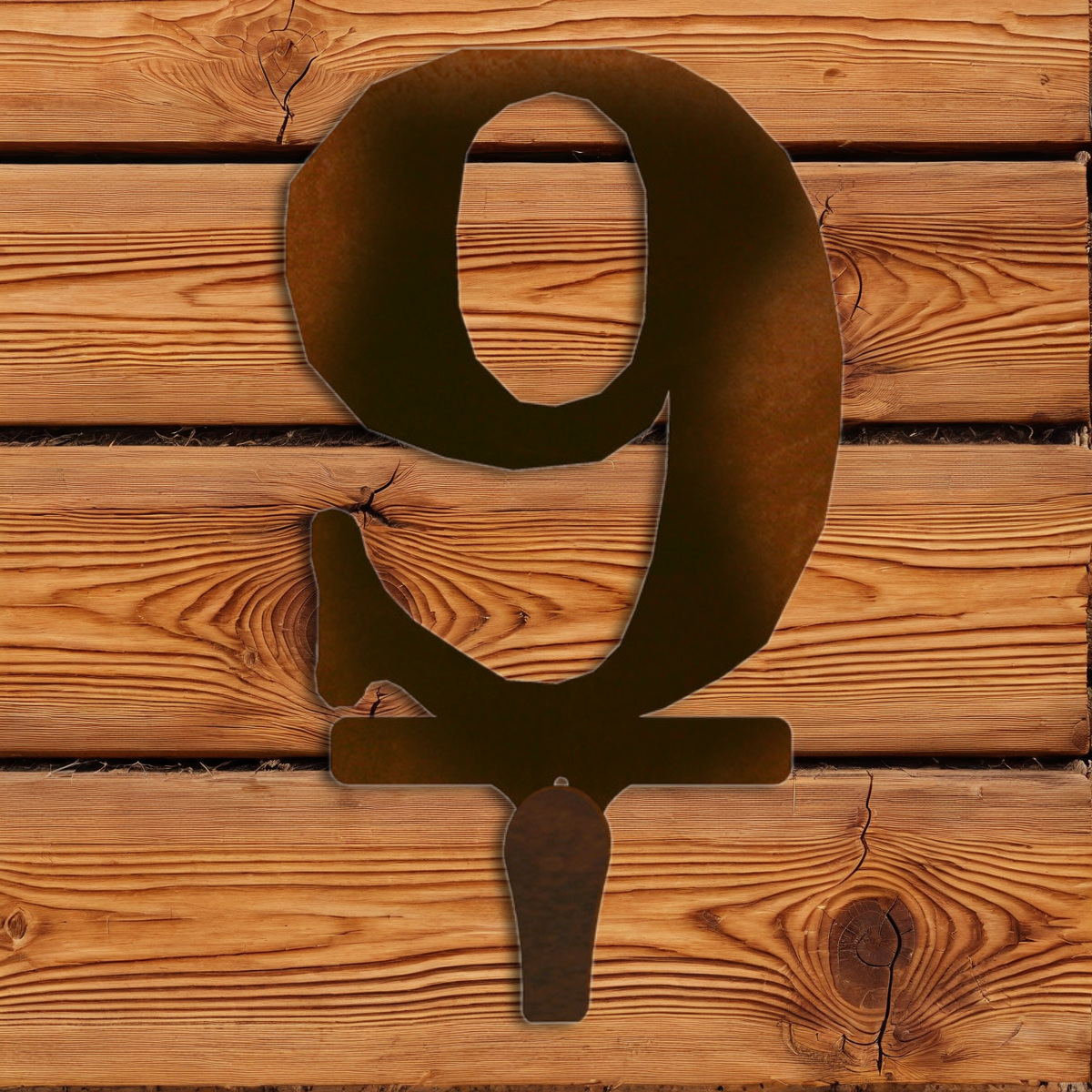 CHL-509 9 Lodge Font Single Coat Hook