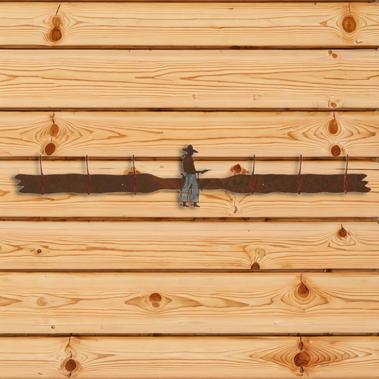 CH-5644 Pistol Cowboy Six Hook Burnished