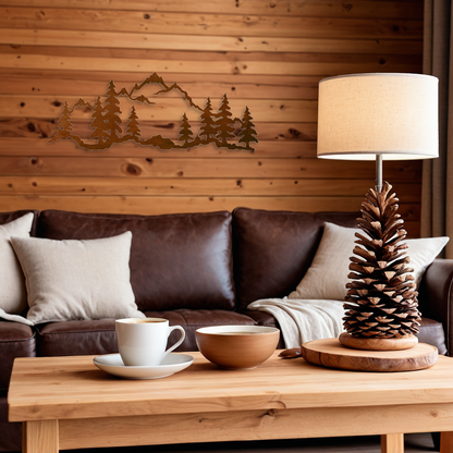 Mountain Scene Wall Art - 42"