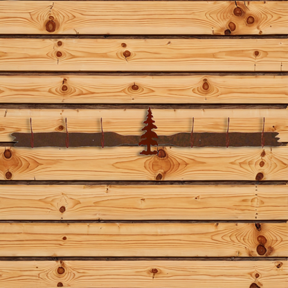 CH-5668 Single Pine Tree Six Hook