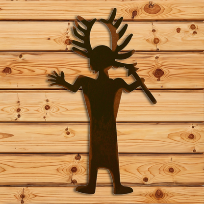 WA-3024 Antler Man Wall Art - 42"