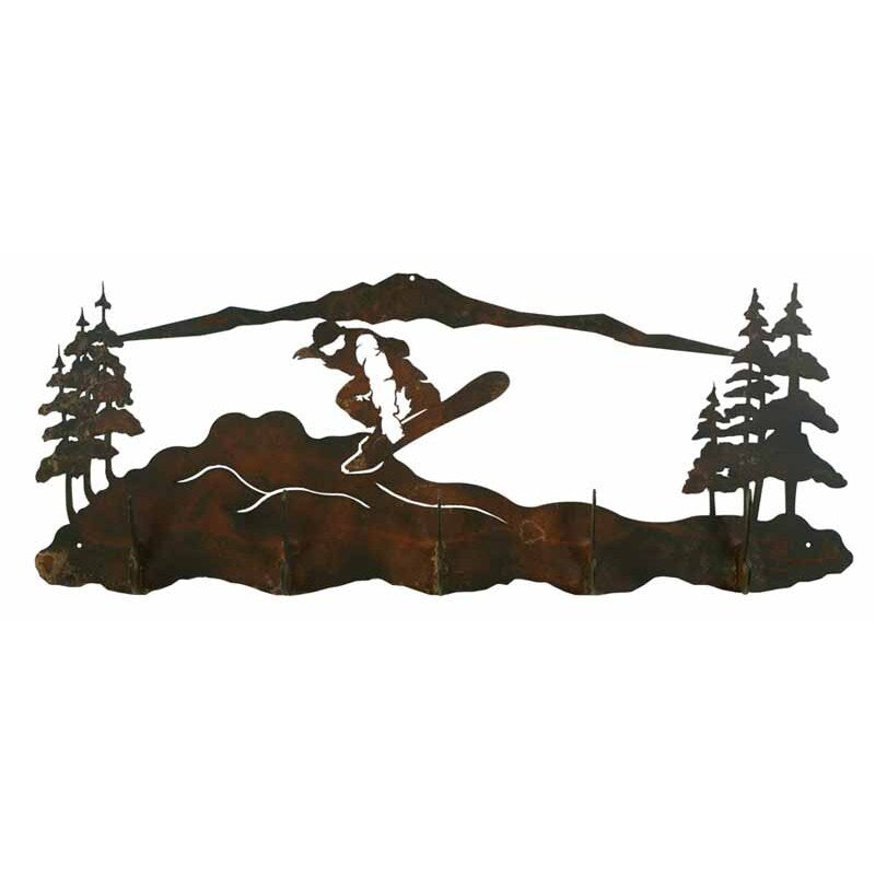 Snowboarder Scenic Five Hook