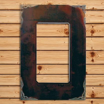 MVB-5045 36" Plain Burnished Mirror