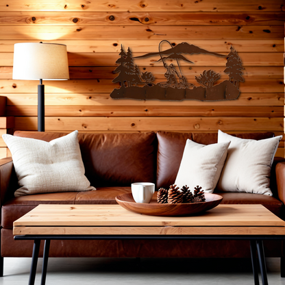 Fly Fisherman Scenic Six Hook