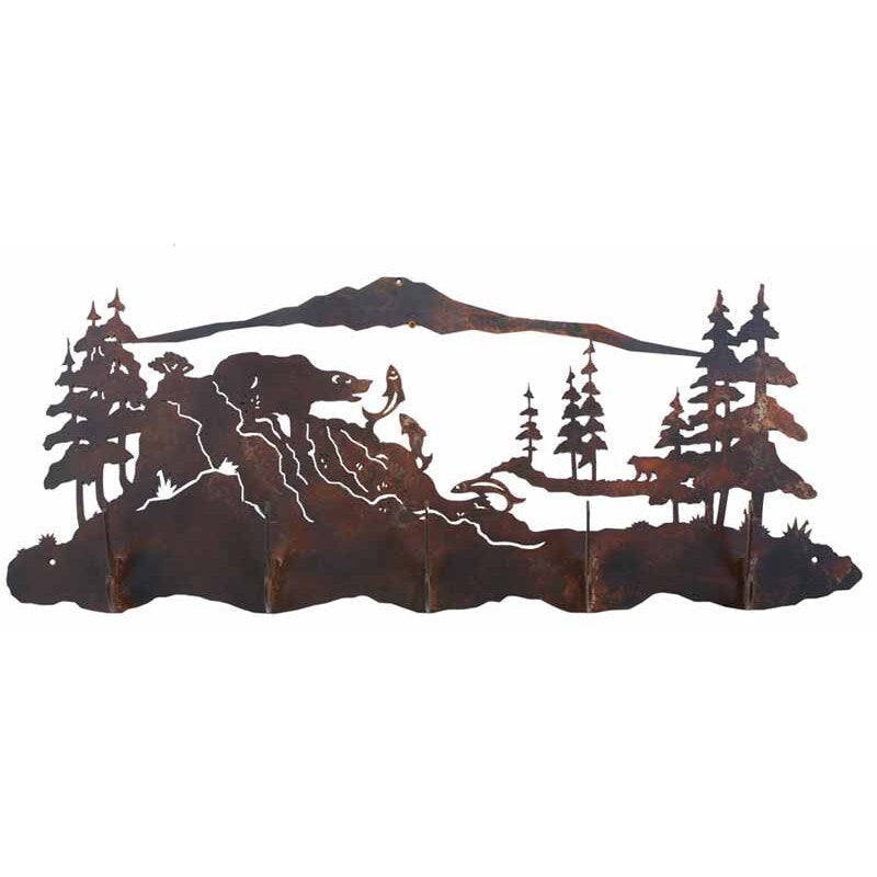 Fishing Bear Scenic Five Hook