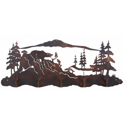 Fishing Bear Scenic Five Hook