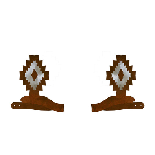 Desert Diamond Tie Back Burnished