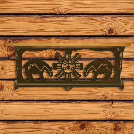 BA-2022 Fetish Bear 20" Hand Towel Bar Shelf