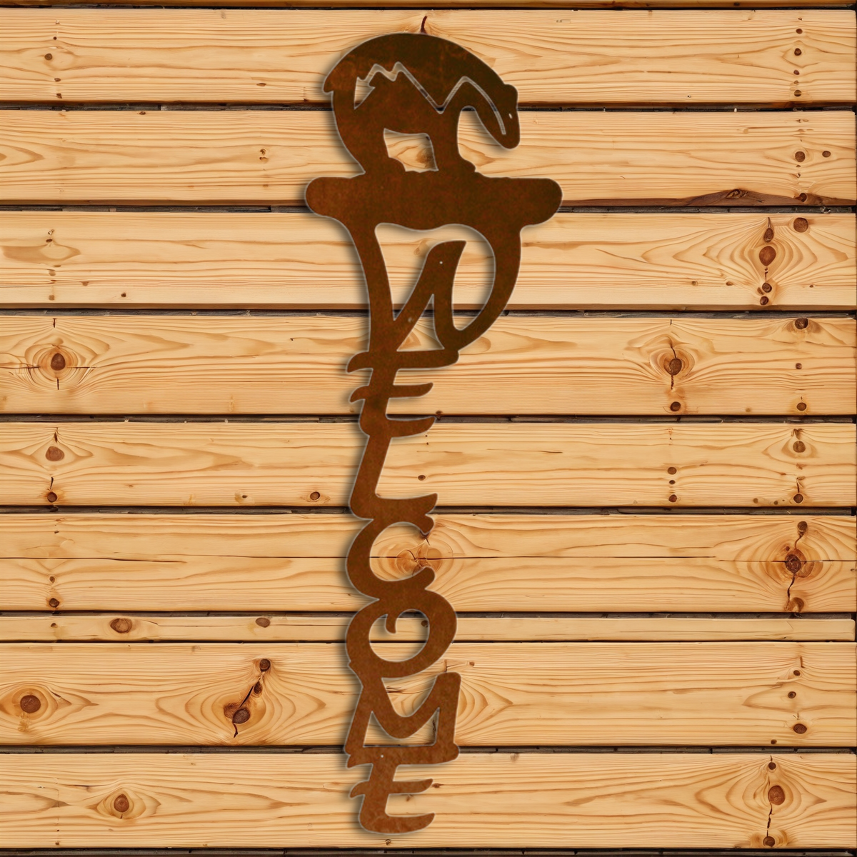 WE-2023 Fetish Bear Vertical Welcome Sign