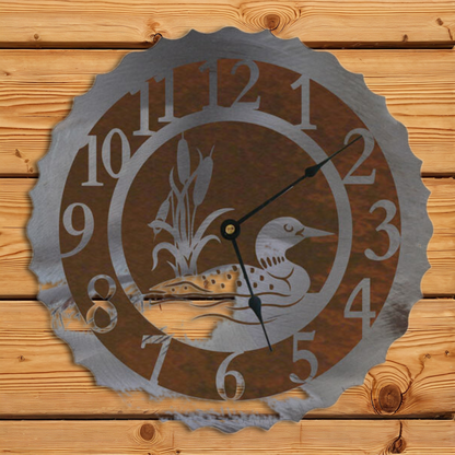 CL-5048 Loon 12" Round Clock