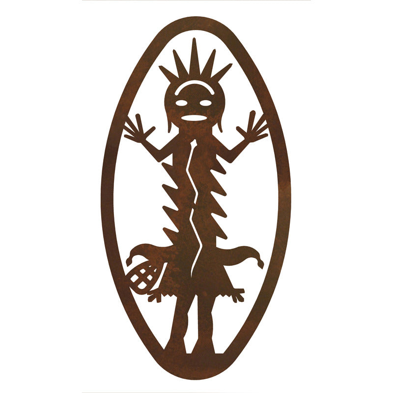 Kachina #1 Oval Wall Vertical