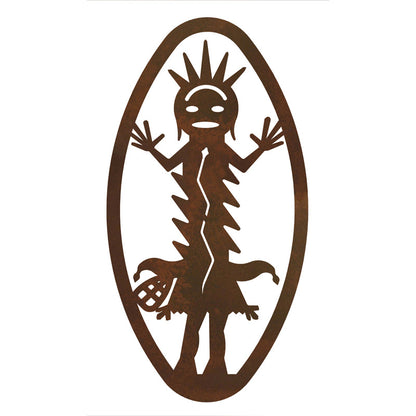 Kachina #1 Oval Wall Vertical