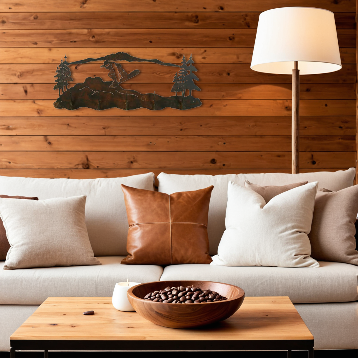 Snowboarder Scenic Five Hook