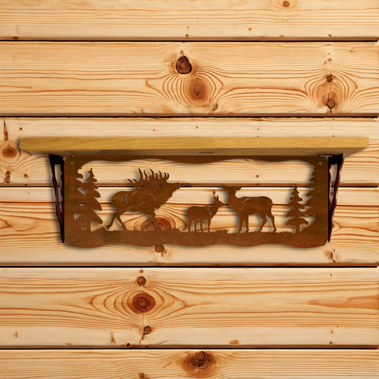 SW-6020 Elk Family 20" Shelf
