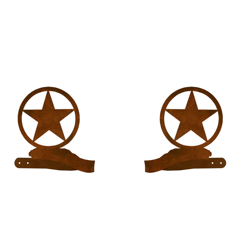 Texas Star Tie Backs