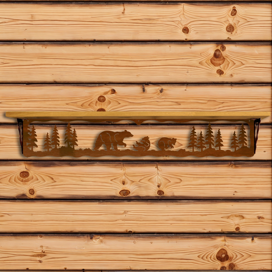 SW-8000 Bear Family 42" Shelf