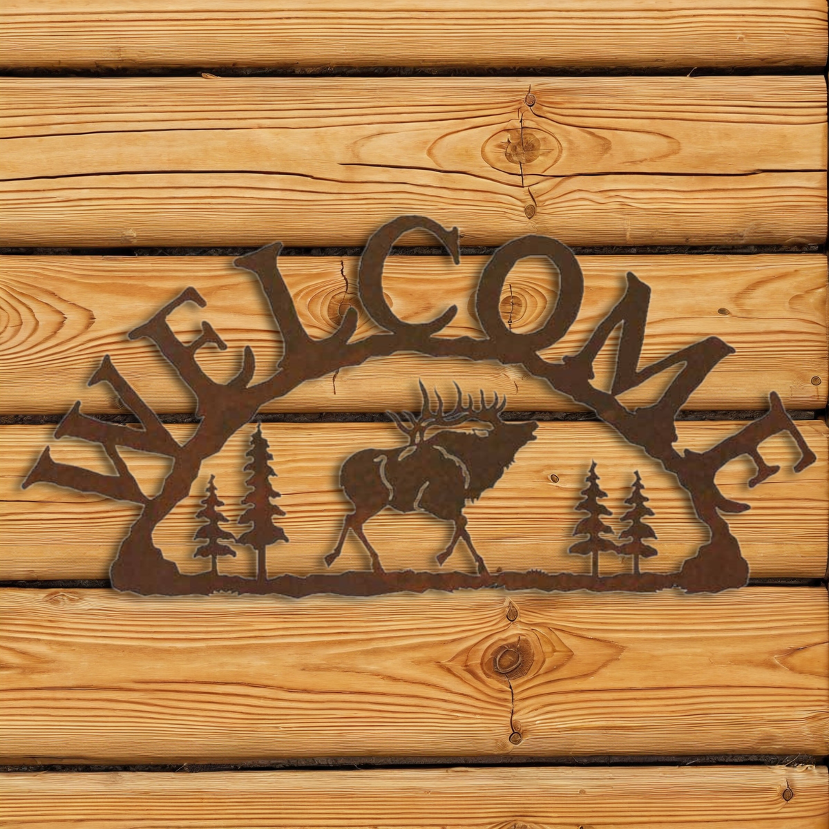 AS-2040 Elk Address Sign