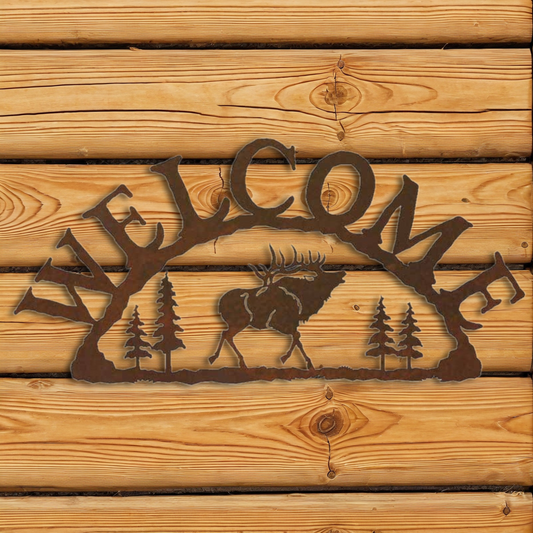 AS-2040 Elk Address Sign