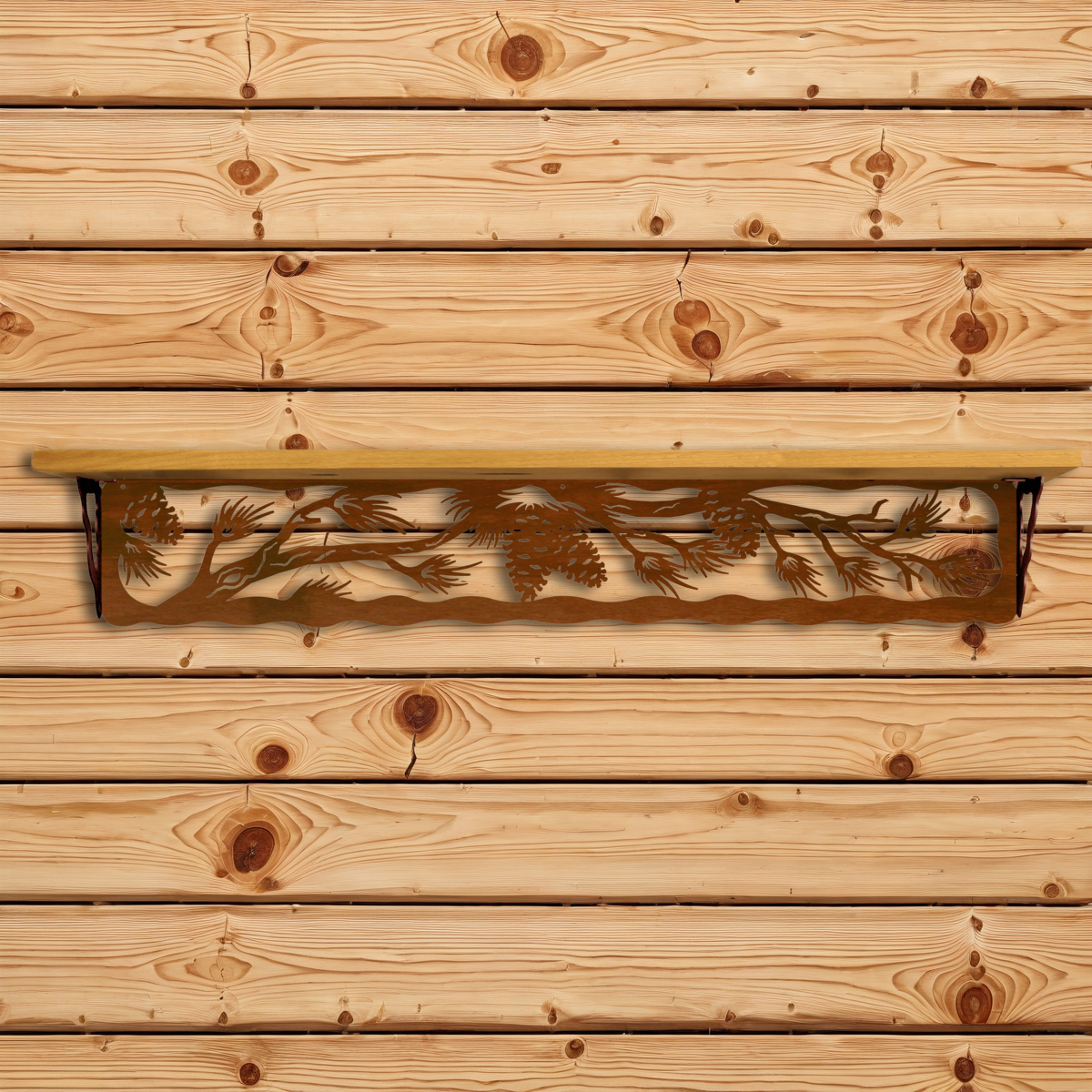 SW-8008 Pine Cone 42" Shelf