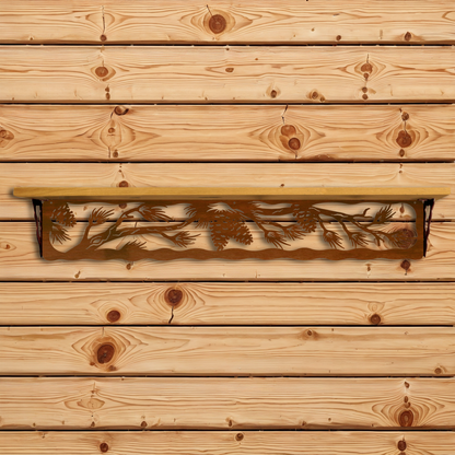 SW-8008 Pine Cone 42" Shelf